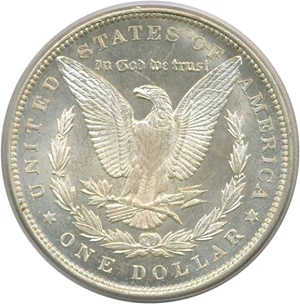 image for: 1890 $1 PCGS MS63 PL