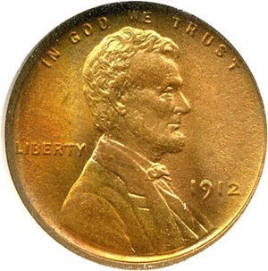image for: 1912 1c NGC MS66 RD *Star*