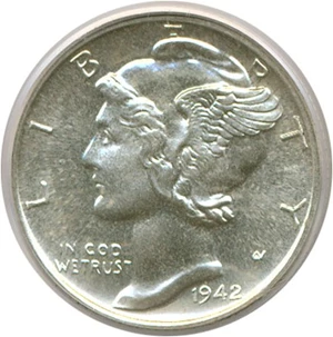 image for: 1942 10c PCGS Proof 64