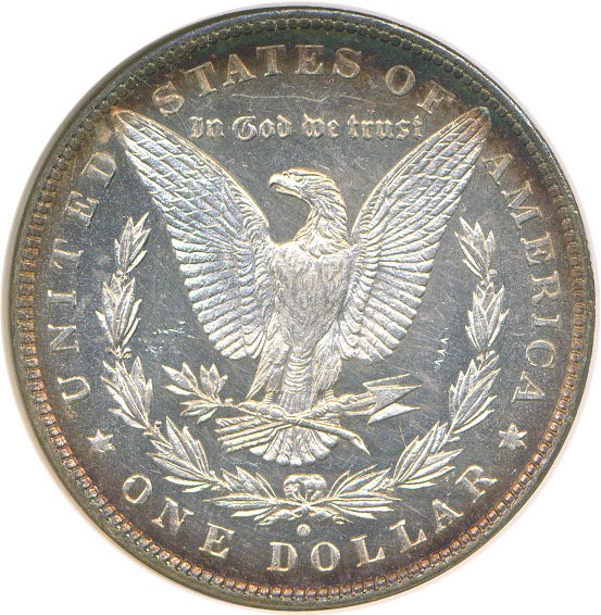 image for: 1880-O $1  NGC MS61 DMPL