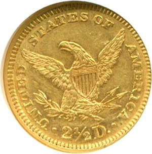 image for: 1886 $2 1/2 NGC MS60