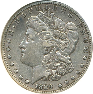 image for: 1889-CC $1 NGC XF40