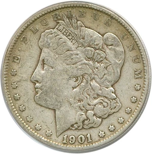 image for: 1901 $1 PCGS VF30