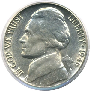 image for: 1946 5c PCGS MS65
