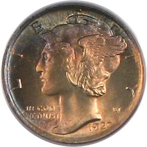 image for: 1920 10c PCGS/CAC MS66 FB * Color *