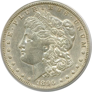 image for: 1896-O $1 PCGS AU53