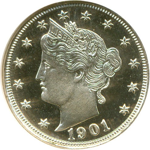 image for: 1901 5c  NGC Proof 66 UCameo *Star*