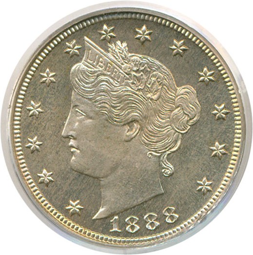image for: 1888 5c  PCGS Proof 65