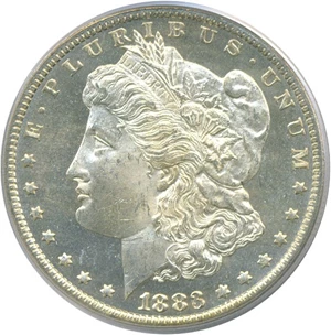 image for: 1883-O $1 PCGS MS64 DMPL