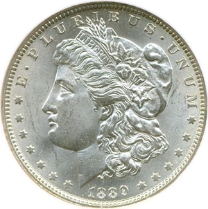 image for: 1889-O $1 NGC MS63