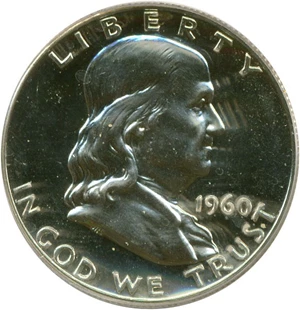 image for: 1960 50c PCGS Proof 66