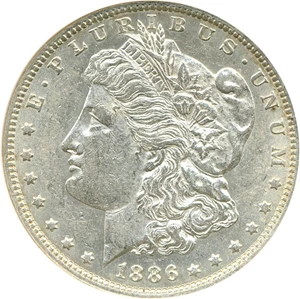 image for: 1886-O $1 NGC AU55