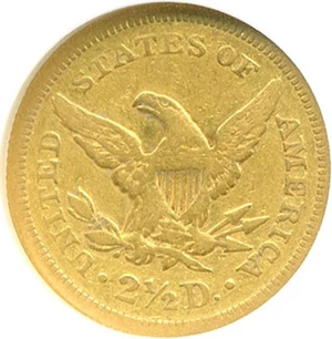 image for: 1840 $2 1/2 NGC XF40