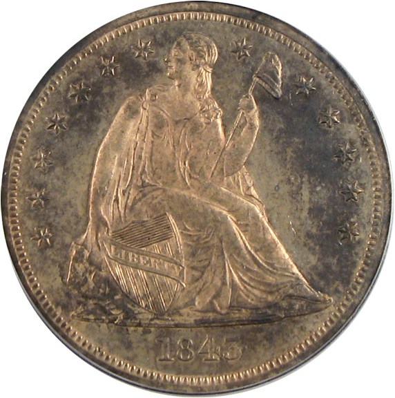image for: 1843 $1  PCGS Proof 63 