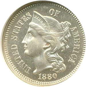 image for: 1880 3cN NGC Proof 65