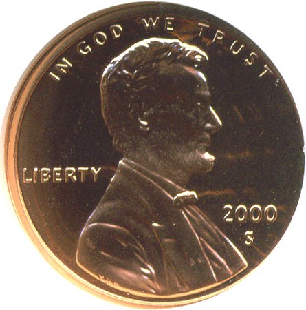 image for: 2000-S 1c  NGC Proof 69 RD UCameo