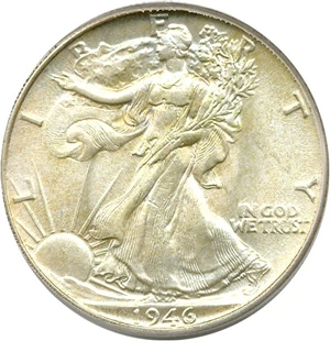 image for: 1946 50c PCGS MS64