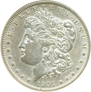 image for: 1901-S $1 NGC AU55