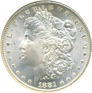 image for: 1881-CC $1 NGC MS66