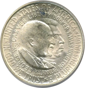 image for: 1951-S 50c Wash-Carver PCGS MS65