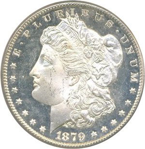 image for: 1879-S $1 PCGS MS65 DMPL