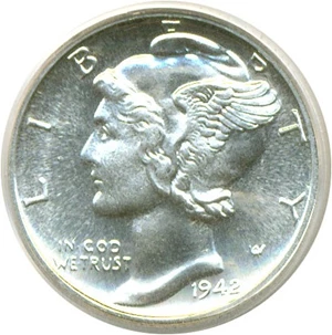 image for: 1942 10c PCGS Proof 66
