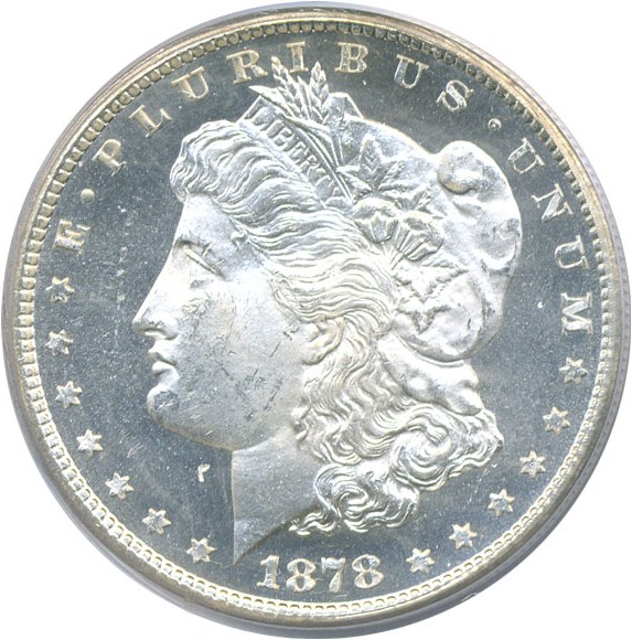 image for: 1878-CC $1  PCGS MS64 PL