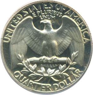 image for: 1969-S 25c PCGS Proof 68 Cameo