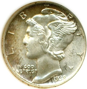 image for: 1938-D 10c NGC MS66 FB