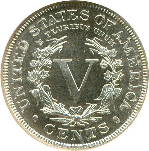 image for: 1898 5c  NGC Proof 66 Cameo *Star*