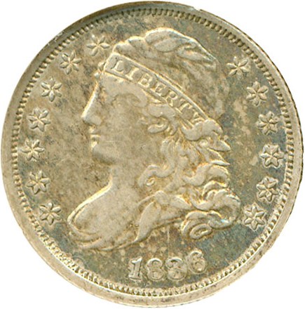 image for: 1836 10c  DGS VF35