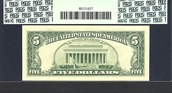 image for: Fr.1985F 1995 $5 Fort Worth, TX PCGS Gem CU69 PPQ [F99617038A]