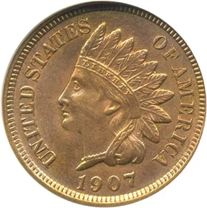 image for: 1907 1c ANACS AU55 BN Details (Cleaned)