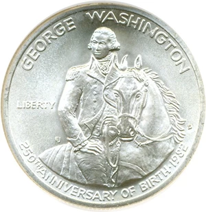 image for: 1982-D 50c Washington DGS MS67
