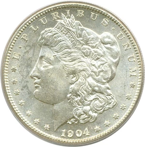 image for: 1904-S $1 PCGS MS64