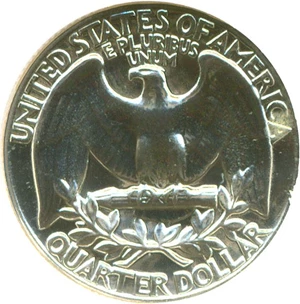 image for: 1958 25c NGC Proof 67