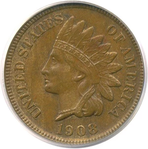 image for: 1908-S 1c PCGS MS64 BN
