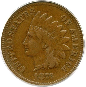 image for: 1876 1c PCGS VF30