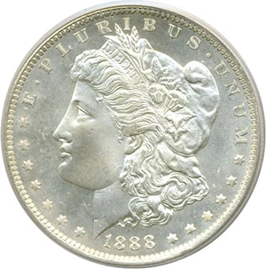 image for: 1888-O $1 PCGS MS66