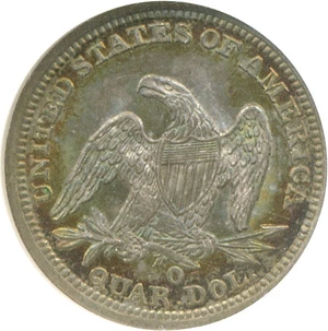 image for: 1844-O 25c NGC MS61