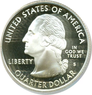 image for: 2002-S 25c Louisiana-Silver PCGS Proof 69 DCameo