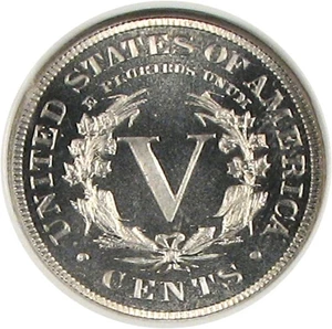 image for: 1895 5c NGC Proof 65 Cameo