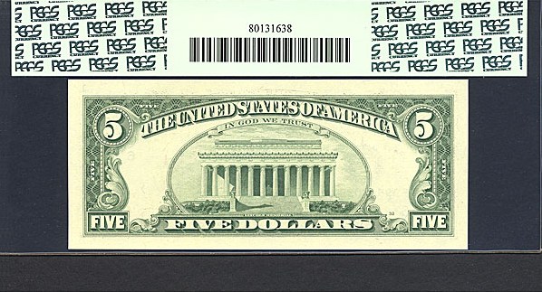 image for: Fr.1985F 1995 $5 Fort Worth, TX PCGS Gem CU68 PPQ [F99667038A]