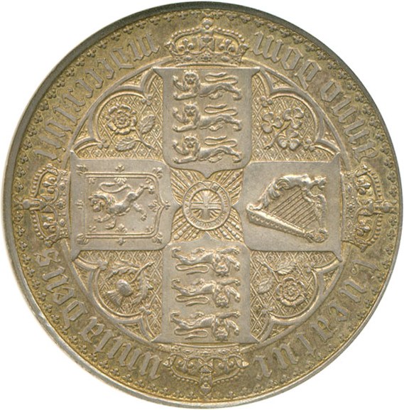 image for: Great Britain: 1847 UN DEC. Crown Gothic NGC Proof 62   