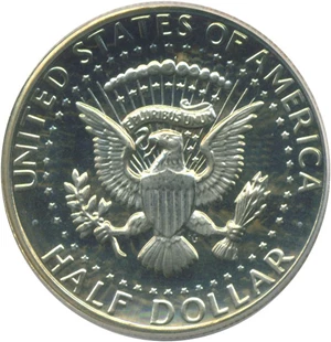 image for: 1971-S 50c PCGS Proof 68 DCameo