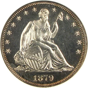 image for: 1879 50c NGC Proof 65