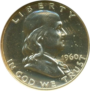 image for: 1960 50c NGC Proof 66
