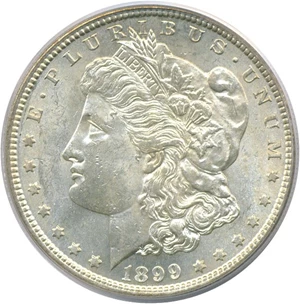 image for: 1899-S $1 PCGS MS60