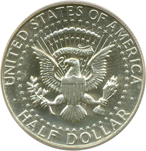 image for: 1965 50c SMS PCGS MS67 Cameo