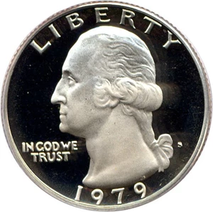 image for: 1979-S 25c Ty.1 PCGS Proof 69 DCameo